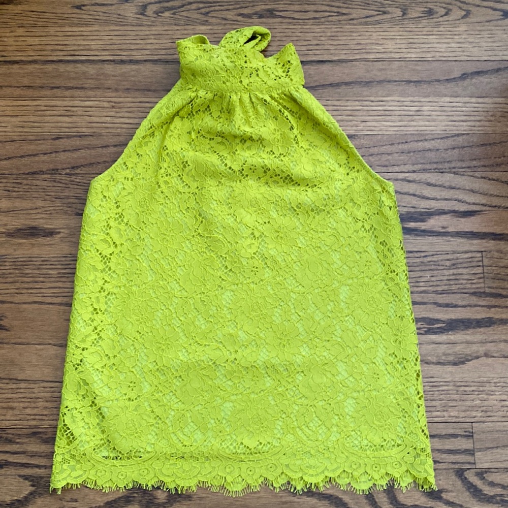 J.Crew laced halter top